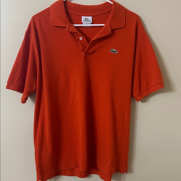 Lacoste Bright Orange Polo Shirt - Picture 2 of 5